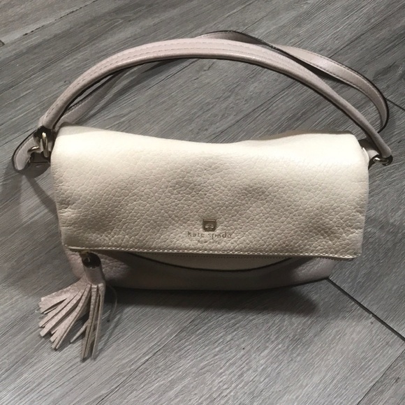 Kate Spade Bag Southport Avenue Maria Magnolia Pebbled Leather Crossbody Handbag - Picture 4 of 11